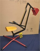 Backhoe stool