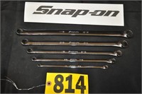 Snap-On 5-pc SAE Long Reach 12-pt box end wrenches