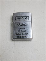 Baker's Arco Zippo Type Lighter