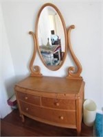 Antique Birdseye Maple Dresser