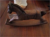 Rocking Horse-Composite wood and pecan