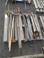 Pallet of Miscellaneous Tools