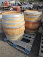 (2) Wine Barrels