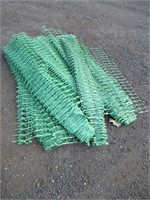 Pile of Barrier Netting