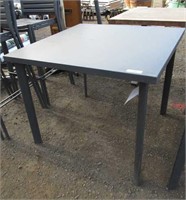 35" Square Metal Table