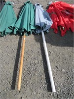 (2) Patio Umbrellas