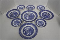 Blue Willow Royal  Platter,Saucer,Plates,Cups