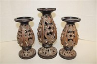 Giftcraft  Candle  Holders 10" & 12"