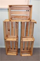 Wood Crates 9 x 13 x 19"