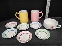 Miscellaneous Mugs, Saucers & Soup Bowl