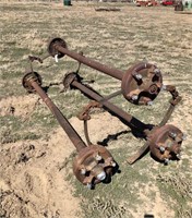 Lot of 3 Axles