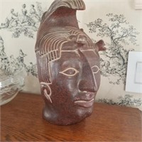 INCA POTTERY HEAD