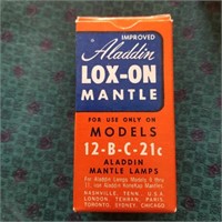 LOX-ON MANTLE ALADDIN FOR VTG LANTERNS (3)