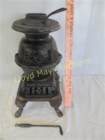 Grey Iron Casting "Spark" Child's Wood Stove Toy