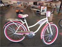Huffy Girls Panama Jack Beach Cruiser Bike