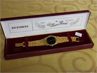 Dufonte Gold Nugget Design Watch by Lucian Piccard