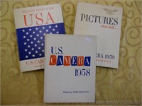 US Camera Pictorial Books 1958, 59, & 60