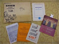 Rail Road Books & Pamphlets, Teachers Kit