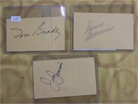 3 Signatures - Celebrities