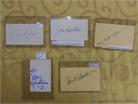 5 Signatures - Celebrities
