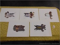 Richard Sloan 6pc Duck/Goose Prints