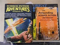Stack of Misc Vintage Sci-Fi Monthly 60's-70's