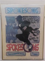 Vintage Theatrical Poster - Spokesong 1980