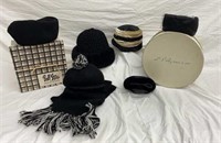 Ladies Hats x7 -Blacks