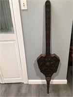 WONDERFUL ANTIQUE BELLOWS = OVER 4 FEET