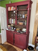 Vintage Wooden Kitchen Cupboard
