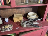 Assorted Lot of Decorative Items & Kitchen Utensil