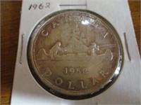 1962. CDN. SILVER DOLLAR.