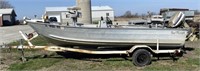 1977 16' Sea Nymph Aluminum Boat