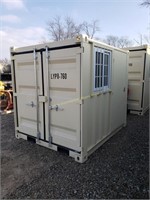 New/ Unused 8' Shipping Container