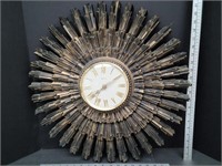 Vintage Syroco Wall Clock