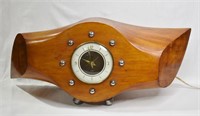 Antique Smiths Wood Propeller Electric Clock