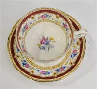 Antique Paragon China Tea Cup & Saucer