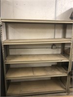 Adjustable garage shelves