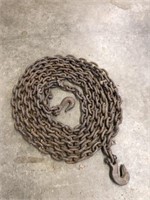 Log chain with two hooks