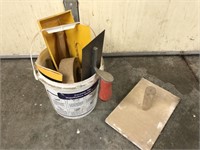 Drywall tools and tape