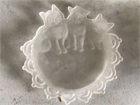3 CATS - GLASS PLATE