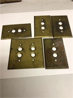 Antique light switch plates