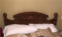Two Ball Post Queen Size Bed