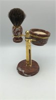 Vintage Marble Shaving Stand Italy