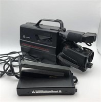 Vintage GE VHS Camcorder & Accessories