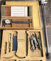 Machinist Tools Scribe, Caliper, Micrometer