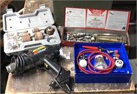 Ammo Box, Heat Gun, Reamers Tool Lot