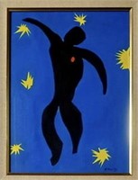 Henri Matisse - Framed Mixed Media on Paper