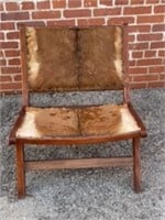 Mid-Century Modern Deer Skin Chair