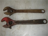 2 Crescent Wrenches, 12 inches